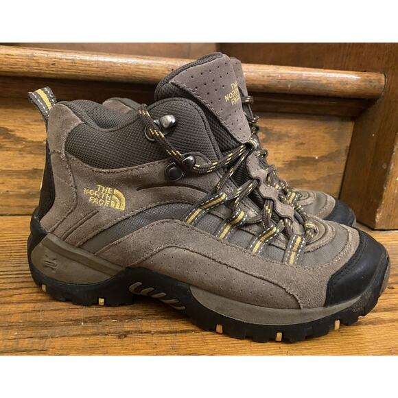 THE NORTH FACE X2 Hiking Shoes Boots Womens US9 UK 6.5 Tan - Picture 1 of 9